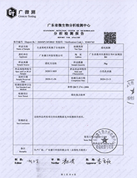 硫化氢的消除测试报告